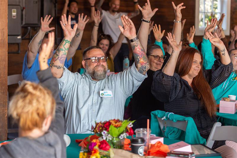equity inclusion hands up